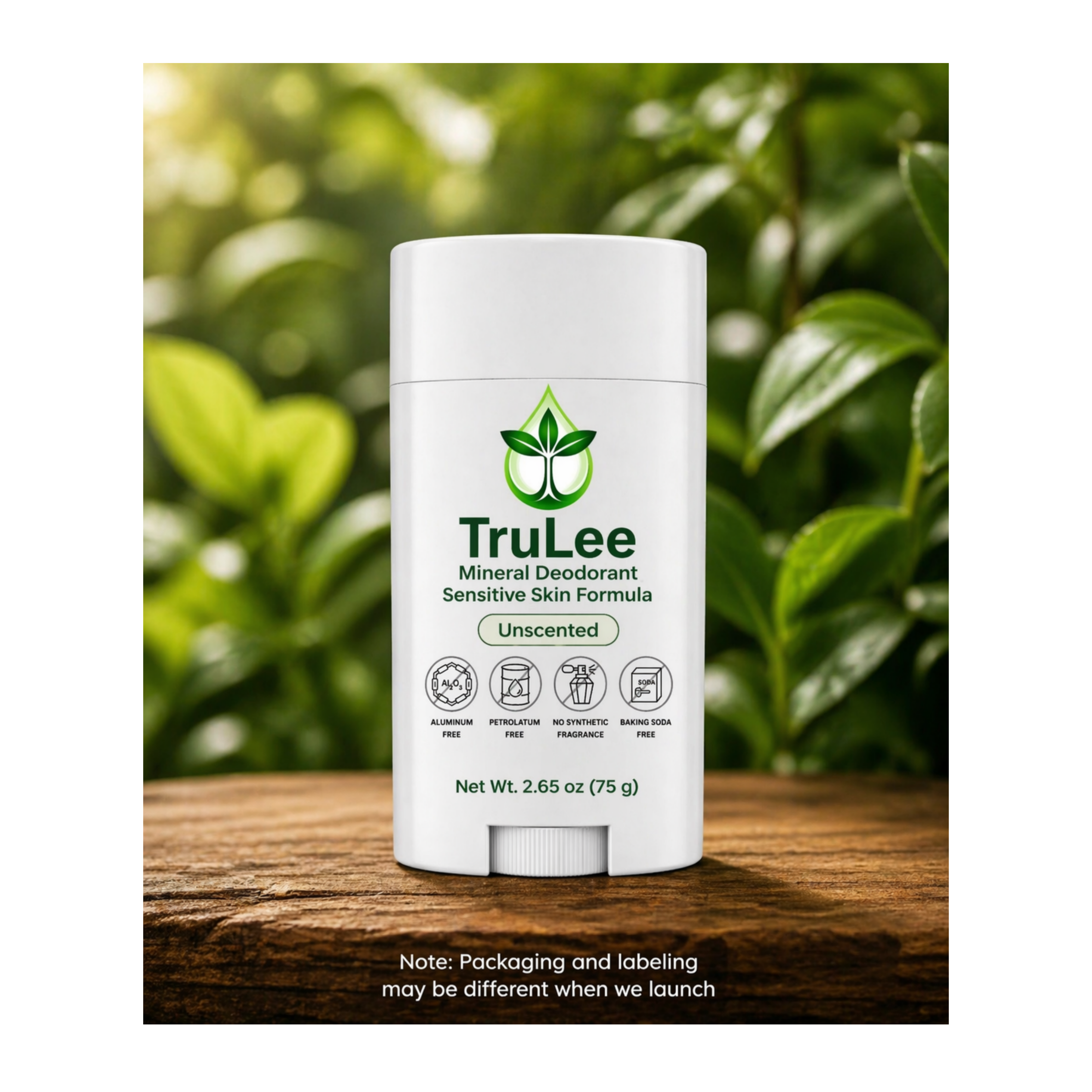 Mineral-based Deodorant for Sensitive Skin